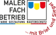 Siegel Malerfachbetrieb mit Brief und Siegel